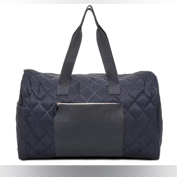 Bag๐บDSW Quilted Weekender Bag in Navy - Picture 5 of 14